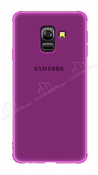 Eiroo Lucent Samsung Galaxy J6 Ultra Koruma Mor Klf