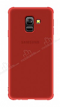 Eiroo Lucent Samsung Galaxy J6 Ultra Koruma Krmz Klf