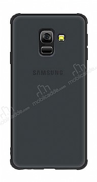 Eiroo Lucent Samsung Galaxy J6 Ultra Koruma Siyah Klf