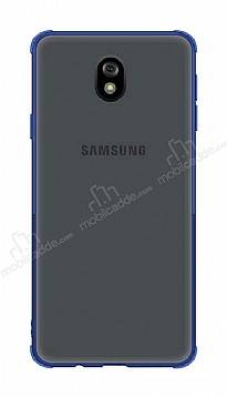 Eiroo Lucent Samsung Galaxy J7 Pro 2017 Ultra Koruma Lacivert Klf