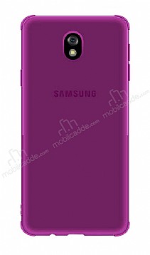 Eiroo Lucent Samsung Galaxy J7 Pro 2017 Ultra Koruma Mor Klf