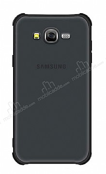 Eiroo Lucent Samsung Galaxy J7 Ultra Koruma Siyah Klf
