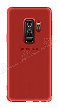 Eiroo Lucent Samsung Galaxy S9 Plus Ultra Koruma Krmz Klf