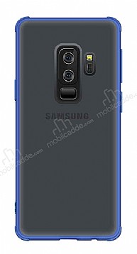 Eiroo Lucent Samsung Galaxy S9 Plus Ultra Koruma Lacivert Klf