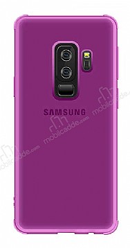 Eiroo Lucent Samsung Galaxy S9 Plus Ultra Koruma Mor Klf