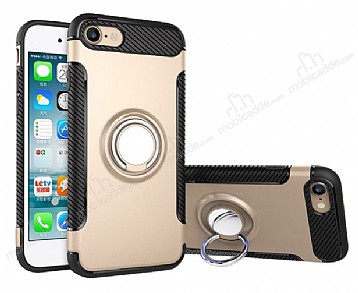 Eiroo Mage Fit iPhone 6 / 6S Standl Ultra Koruma Gold Klf