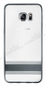 Eiroo Magical Nickel Samsung Galaxy S6 Edge Plus Gm izgili effaf Silikon Klf