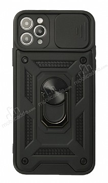 Eiroo Magnet Lens iPhone 11 Pro Ultra Koruma Siyah Klf
