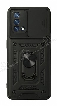Eiroo Magnet Lens Oppo F19 Ultra Koruma Siyah Klf