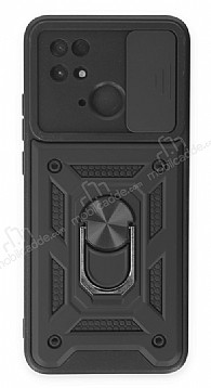 Eiroo Magnet Lens Xiaomi Poco C40 Ultra Koruma Siyah Klf