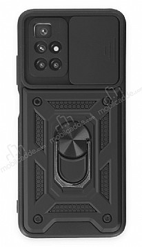 Eiroo Magnet Lens Xiaomi Redmi 10 Ultra Koruma Siyah Klf