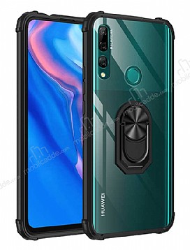 Eiroo Magnetics Huawei Y9 Prime 2019 Ultra Koruma Siyah Klf