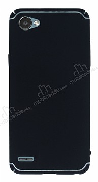 Eiroo Mellow LG Q6 Ultra Siyah Rubber Klf