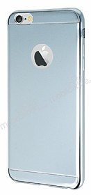 Eiroo Metallic Fit iPhone 6 Plus / 6S Plus Silver Silikon Klf