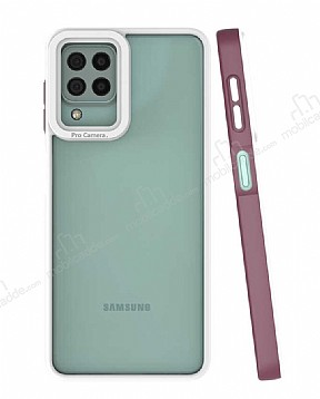 Eiroo Mima Samsung Galaxy M32 Kamera Korumal Mrdm Rubber Klf