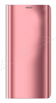 Eiroo Mirror Cover Samsung Galaxy Note 8 Uyku Modlu Aynal Kapakl Rose Gold Klf