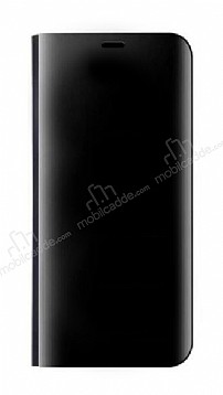 Eiroo Mirror Cover Samsung Galaxy Note 8 Uyku Modlu Aynal Kapakl Siyah Klf