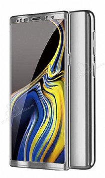 Eiroo Mirror Protect Fit Samsung Galaxy Note 10 360 Derece Koruma Silver Klf
