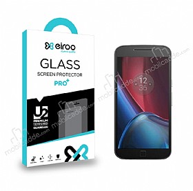 Eiroo Motorola Moto G4 Tempered Glass Cam Ekran Koruyucu