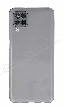 Eiroo Mun Samsung Galaxy M12 effaf Siyah Silikon Klf