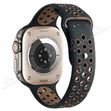 Eiroo New Series Apple Watch Silikon Siyah Kordon (40mm)