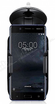 Eiroo Nokia 5 Siyah Ara Tutucu