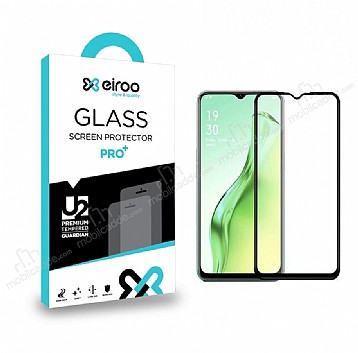 Eiroo Oppo A31 Tempered Glass Full Cam Ekran Koruyucu