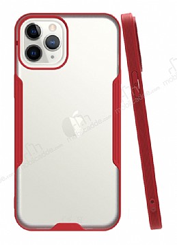 Eiroo Painted iPhone 12 / 12 Pro 6.1 in Krmz Silikon Klf
