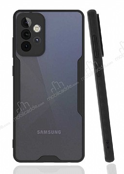 Eiroo Painted Samsung Galaxy A52s 5G Kamera Korumal Siyah Klf