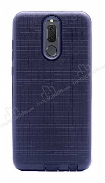 Eiroo Panther Huawei Mate 10 Lite Silikon Kenarl Siyah Rubber Klf