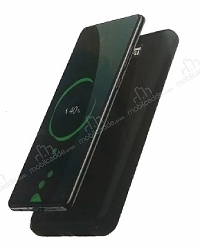 Eiroo PLO-WP15 10.000 mAh Kablosuz Wireless Powerbank Siyah Yedek Batarya