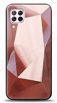 Eiroo Prizma Huawei P40 Lite Rose Gold Rubber Klf