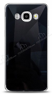 Eiroo Prizma Samsung Galaxy J7 2016 Siyah Rubber Klf