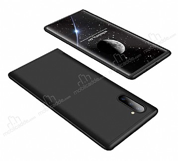 Zore GKK Ays Samsung Galaxy Note 10 360 Derece Koruma Siyah Rubber Klf