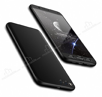 Zore GKK Ays Xiaomi Mi Note 3 360 Derece Koruma Siyah Rubber Klf