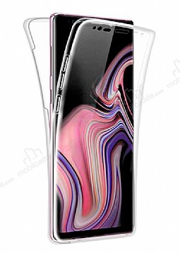 Eiroo Protection Samsung Galaxy A21s 360 Derece Koruma effaf Silikon Klf