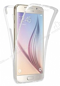 Eiroo Protection Samsung Galaxy J5 Prime 360 Derece Koruma effaf Silikon Klf