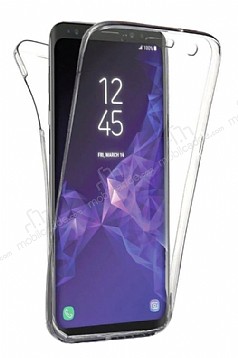 Eiroo Protection Samsung Galaxy M20 360 Derece Koruma effaf Silikon Klf