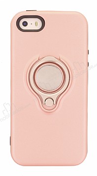 Eiroo Q-Armor iPhone SE / 5 / 5S Selfie Yzkl Ultra Koruma Rose Gold Klf