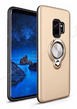 Eiroo Q-Armor Samsung Galaxy S9 Plus Selfie Yzkl Ultra Koruma Gold Klf