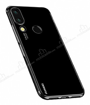 Eiroo Radiant Huawei P20 Lite Siyah Kenarl effaf Rubber Klf