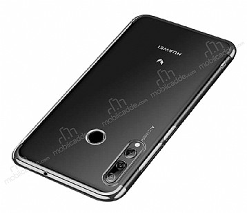 Eiroo Radiant Huawei Y9 Prime 2019 / P Smart Z Silver Kenarl effaf Silikon Klf