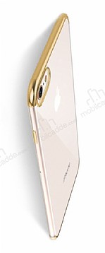 Eiroo Radiant iPhone 6 / 6S Gold Kenarl effaf Rubber Klf