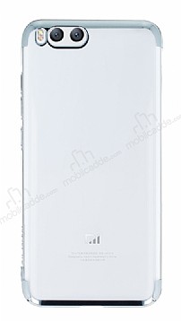 Eiroo Radiant Xiaomi Mi 6 Silver Kenarl effaf Rubber Klf