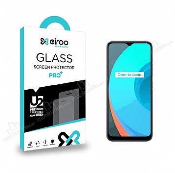 Eiroo Realme C11 Tempered Glass Cam Ekran Koruyucu
