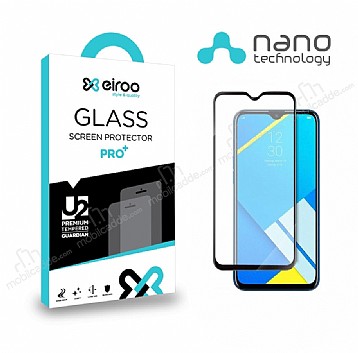 Eiroo Realme C2 Full Mat Nano Siyah Ekran Koruyucu