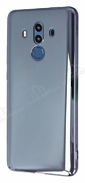 Eiroo Reflection Huawei Mate 10 Pro Tam Kenar Koruma Siyah Rubber Klf