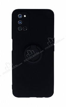 Eiroo Ring Color Oppo A92 Yzkl Siyah Silikon Klf