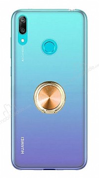 Eiroo Ring Crystal Huawei Y6 2019 Gold Yzkl Silikon Klf