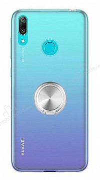 Eiroo Ring Crystal Huawei Y6s 2019 Silver Yzkl Silikon Klf